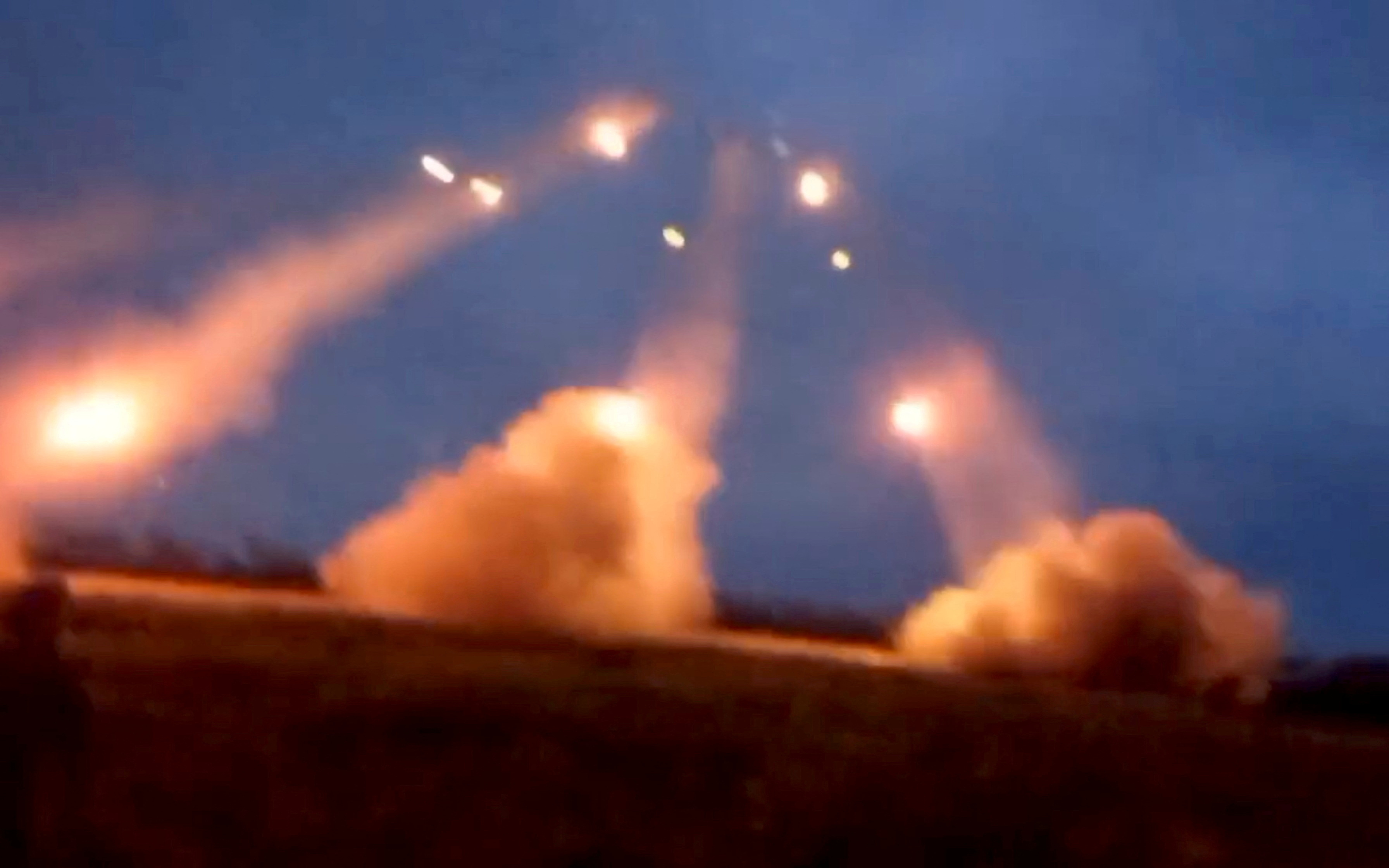 image Russia unleashes largest drone attack on Ukrainian capital ahead of Kyiv Day