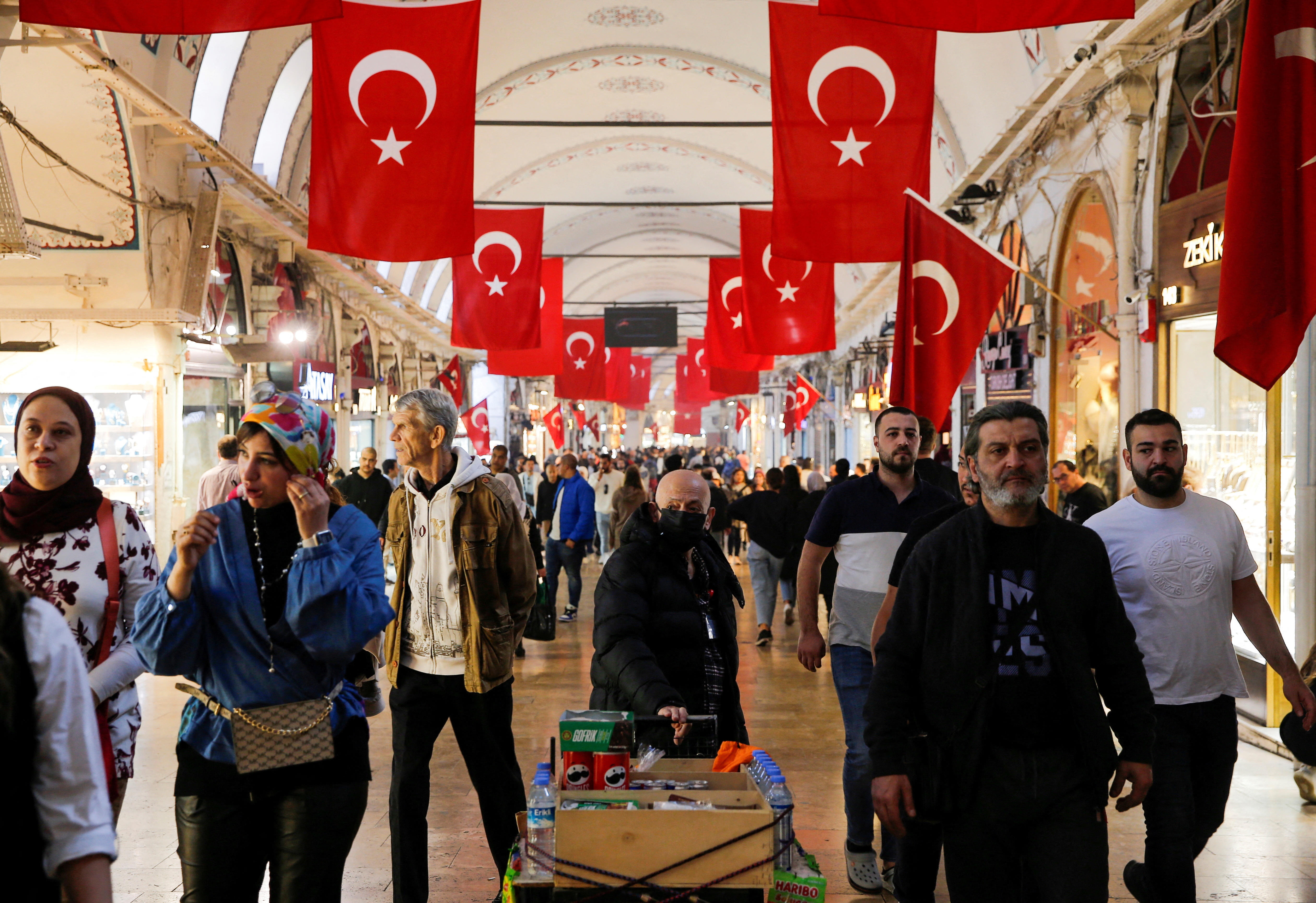 image The key players in Turkey&#8217;s election campaign