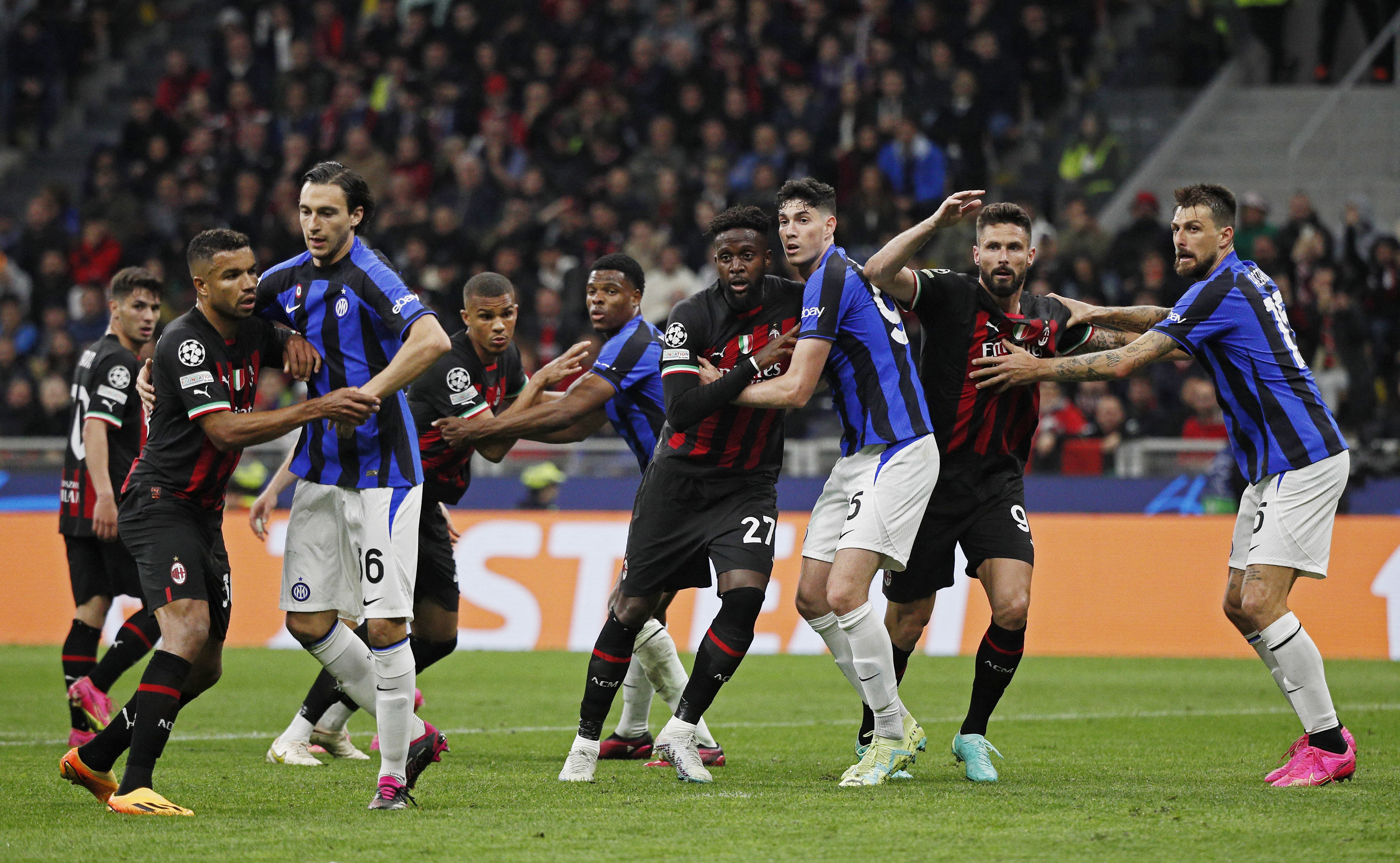 image Inter ride fast start to take control of semi-final derby