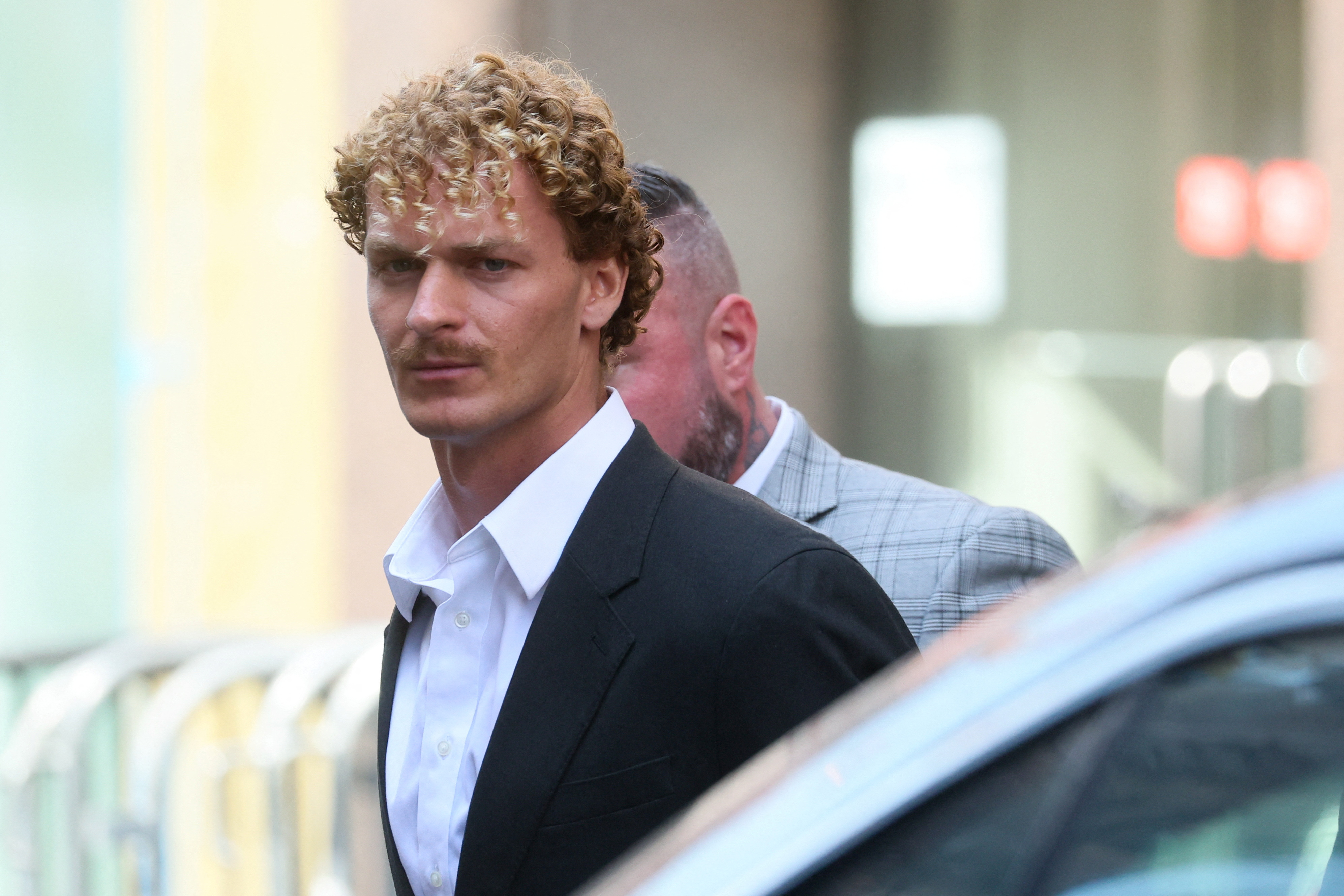 image Former US Marine surrenders, to be charged in choking death on New York subway