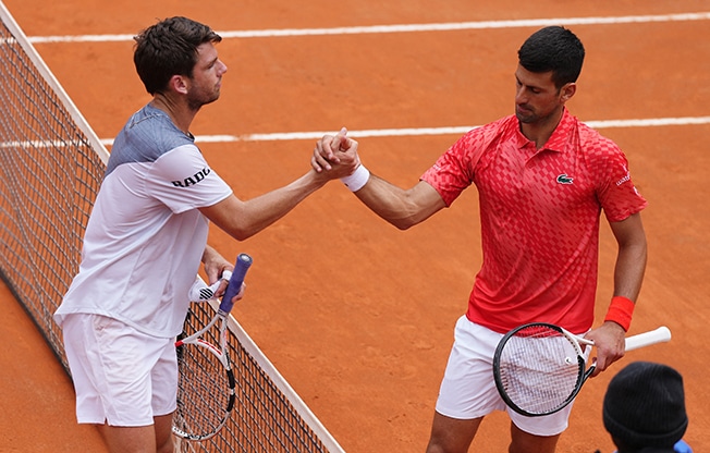 image Djokovic fumes at Norrie&#8217;s &#8216;attitude&#8217; in fiery clash