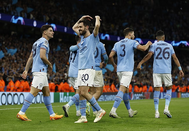 image Man City matchwinner Silva hails &#8216;beautiful&#8217; night
