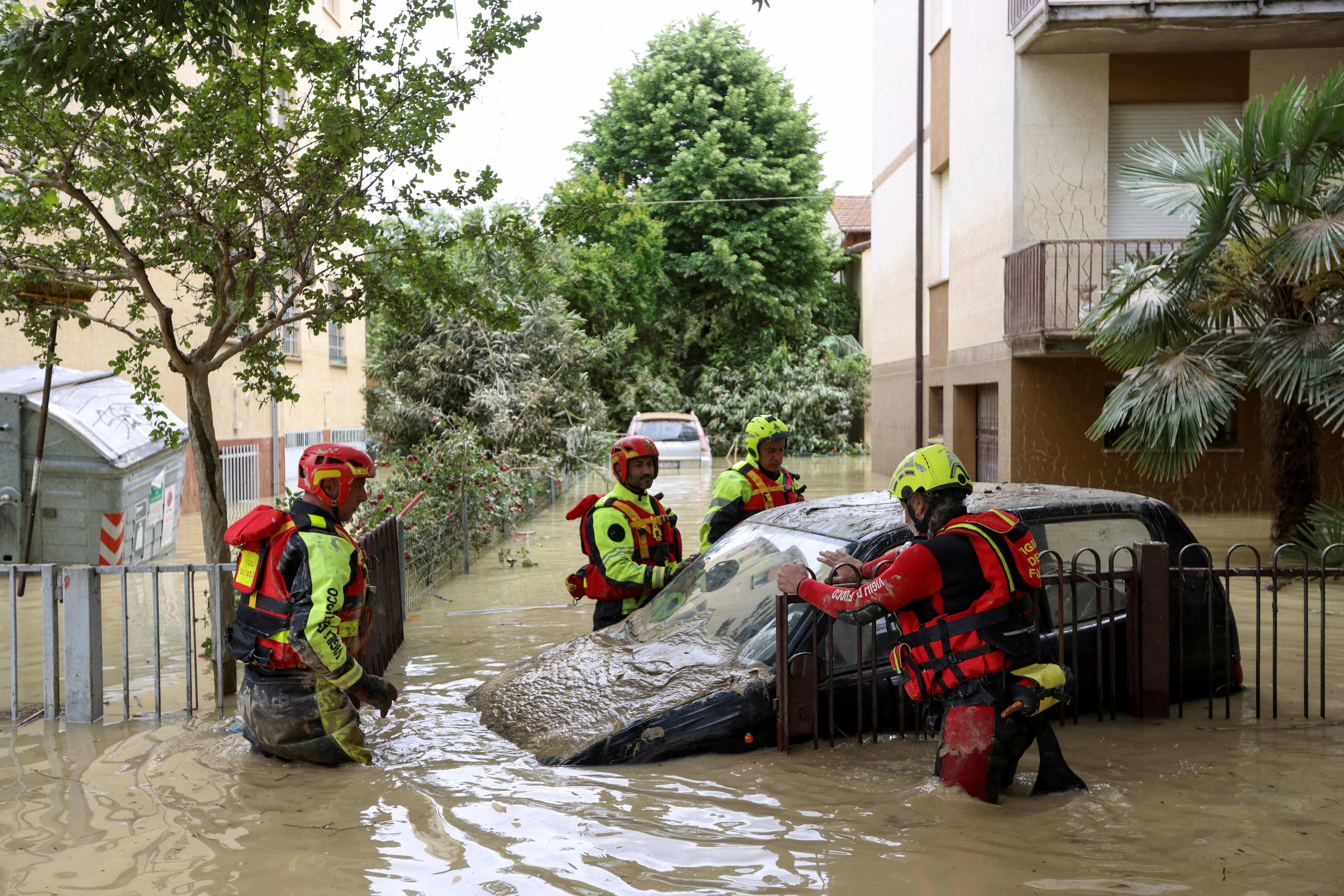 image Devastating Italian floods kill at least 13, wreck homes and farms