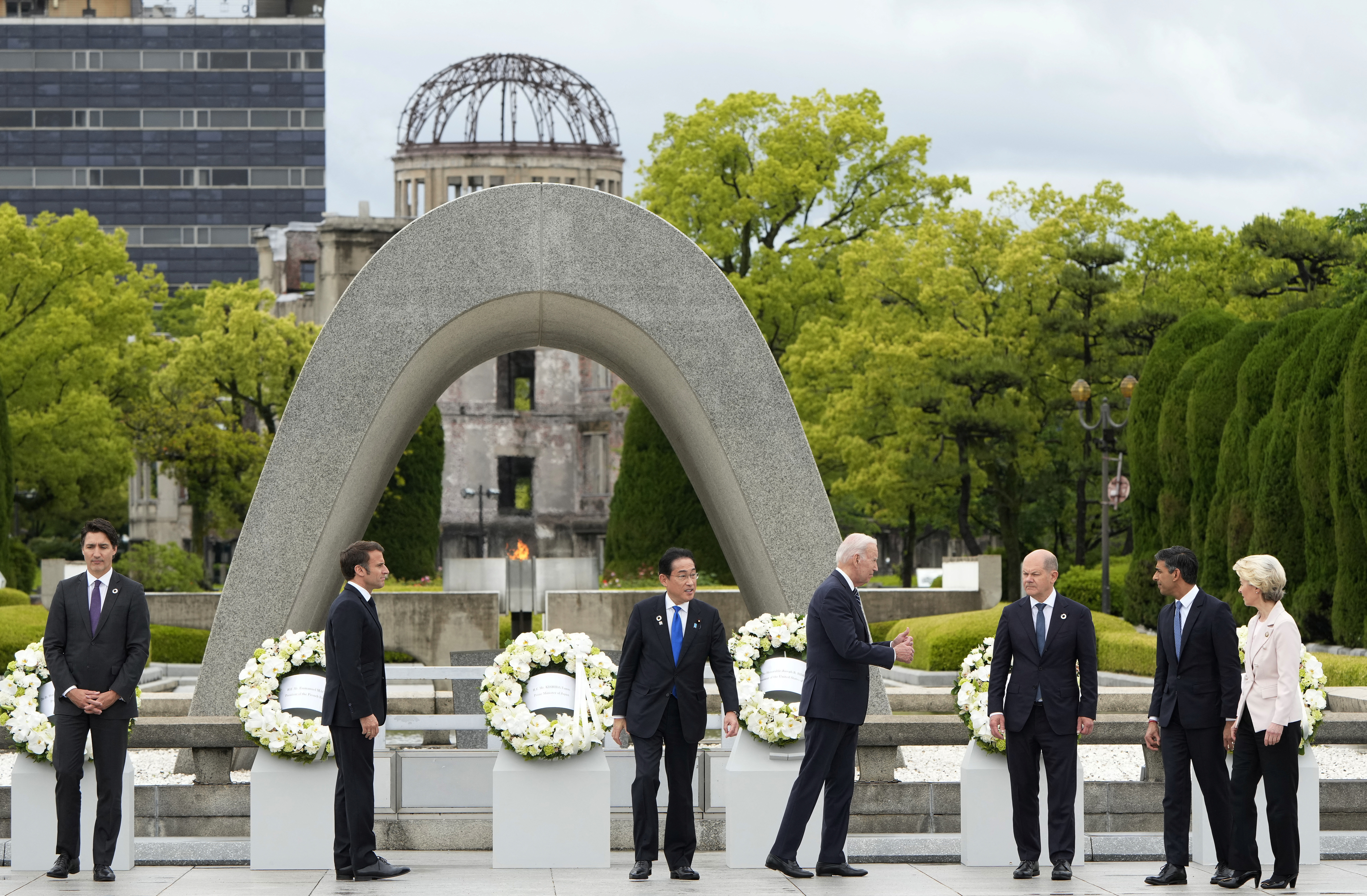 image Against Hiroshima&#8217;s sombre legacy, G7 grapples with Ukraine conflict
