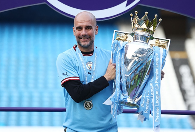 image Guardiola signs two-year contract extension with Man City