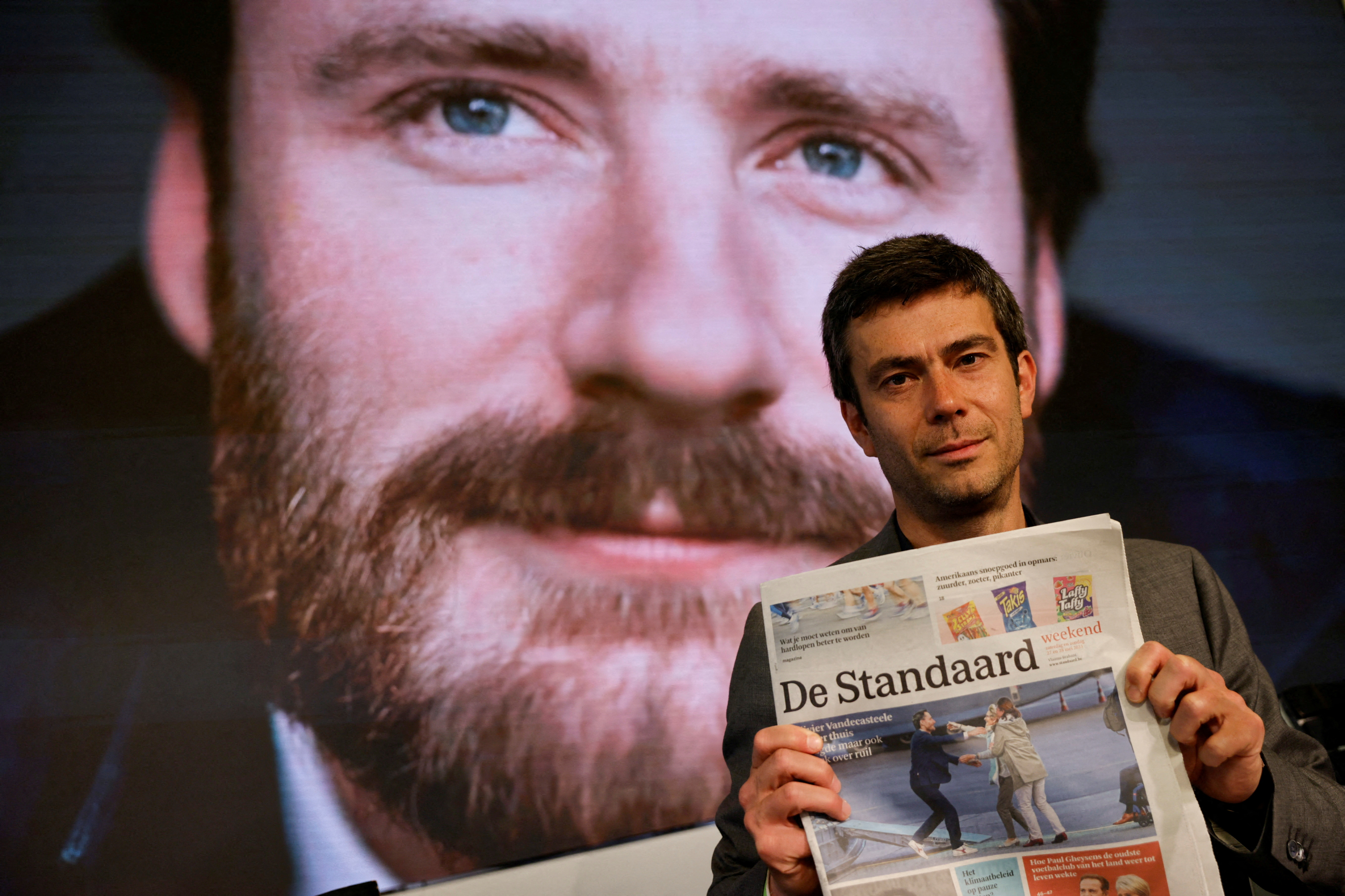 image Freed Belgian aid worker lost weight, not sense of humour, during Iran ordeal