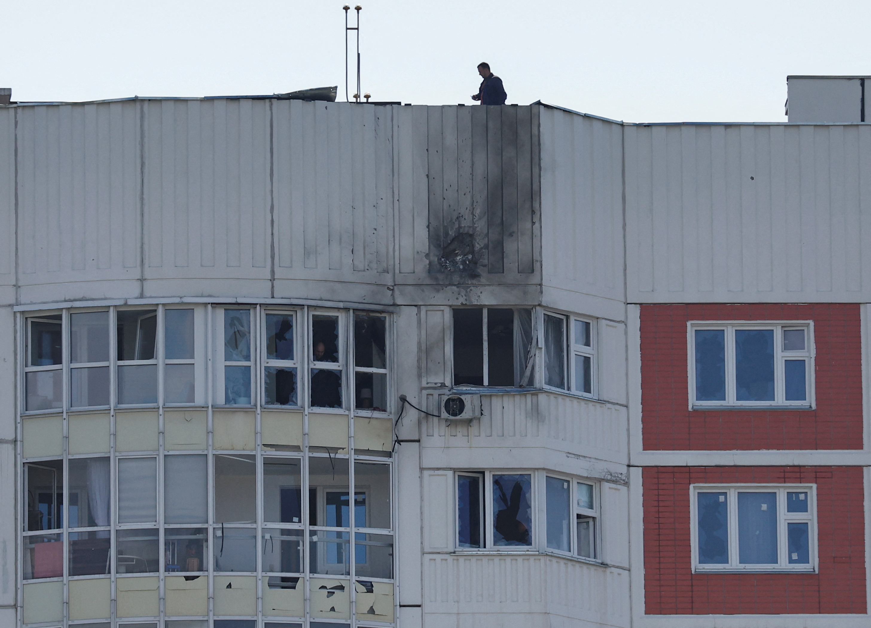 image Ukraine war comes to Moscow as drones strike both capitals (wrapup)