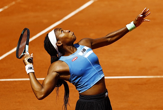 image French Open day three highlights