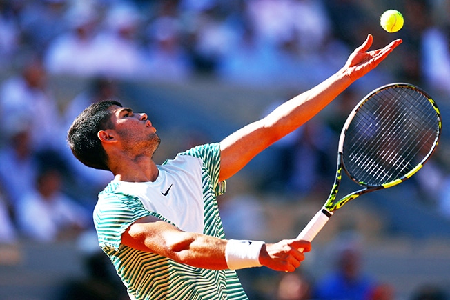 image French Open day four highlights
