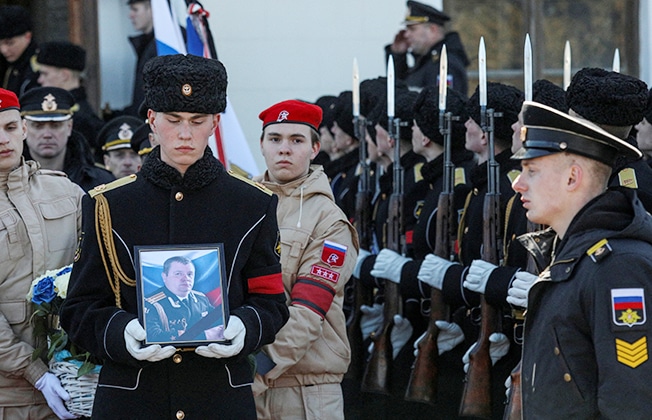 image US believes Russians in Ukraine have suffered 100,000 casualties in five months