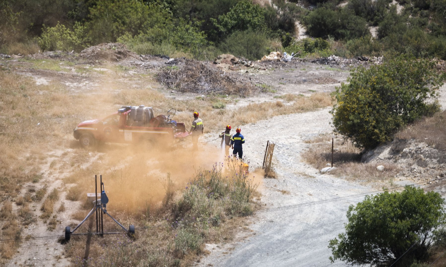 image Bases take part in RoC multi-national firefighting exercise