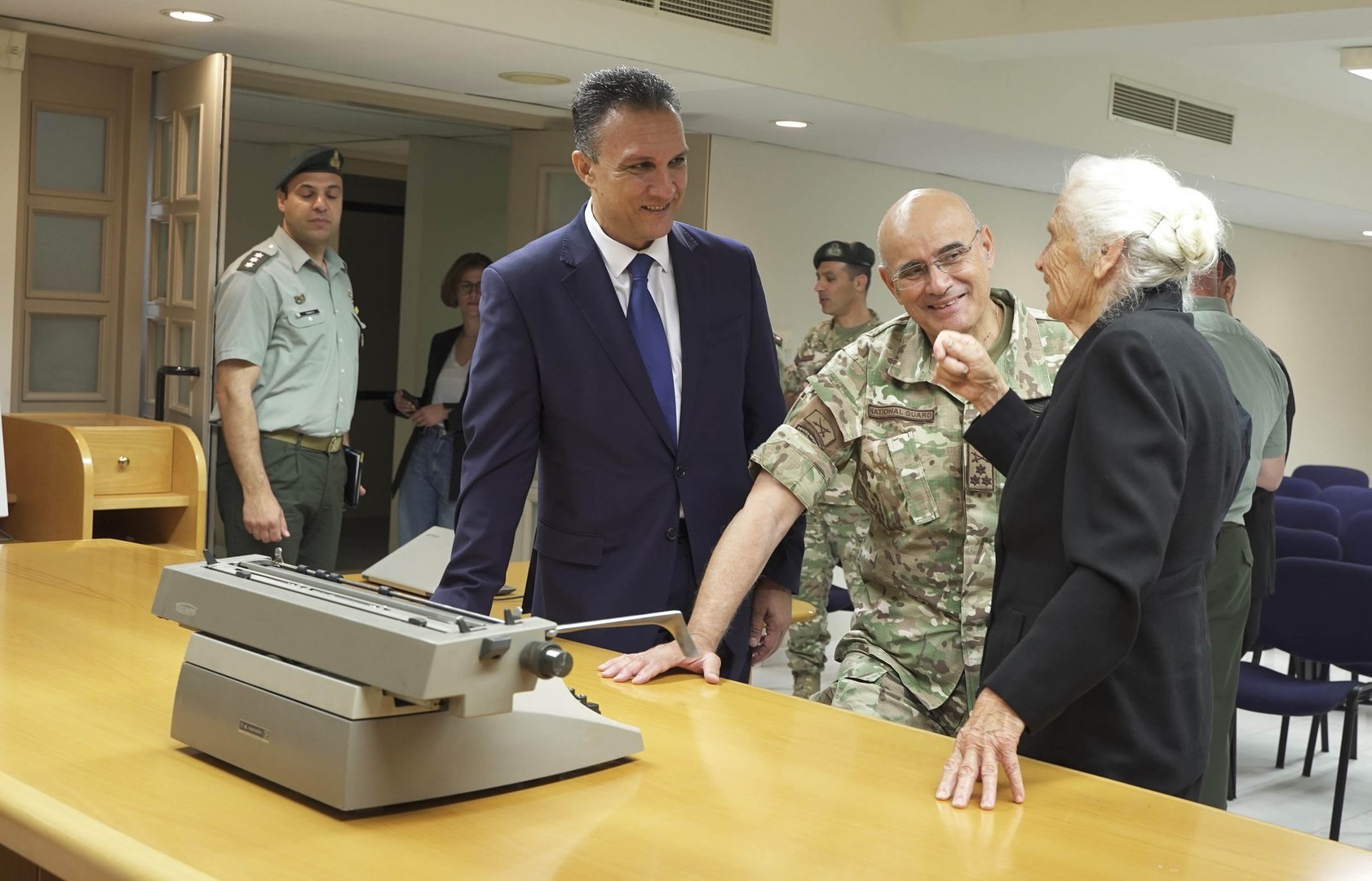 image Eoka fighter&#8217;s typewriter donated to National Struggle Museum
