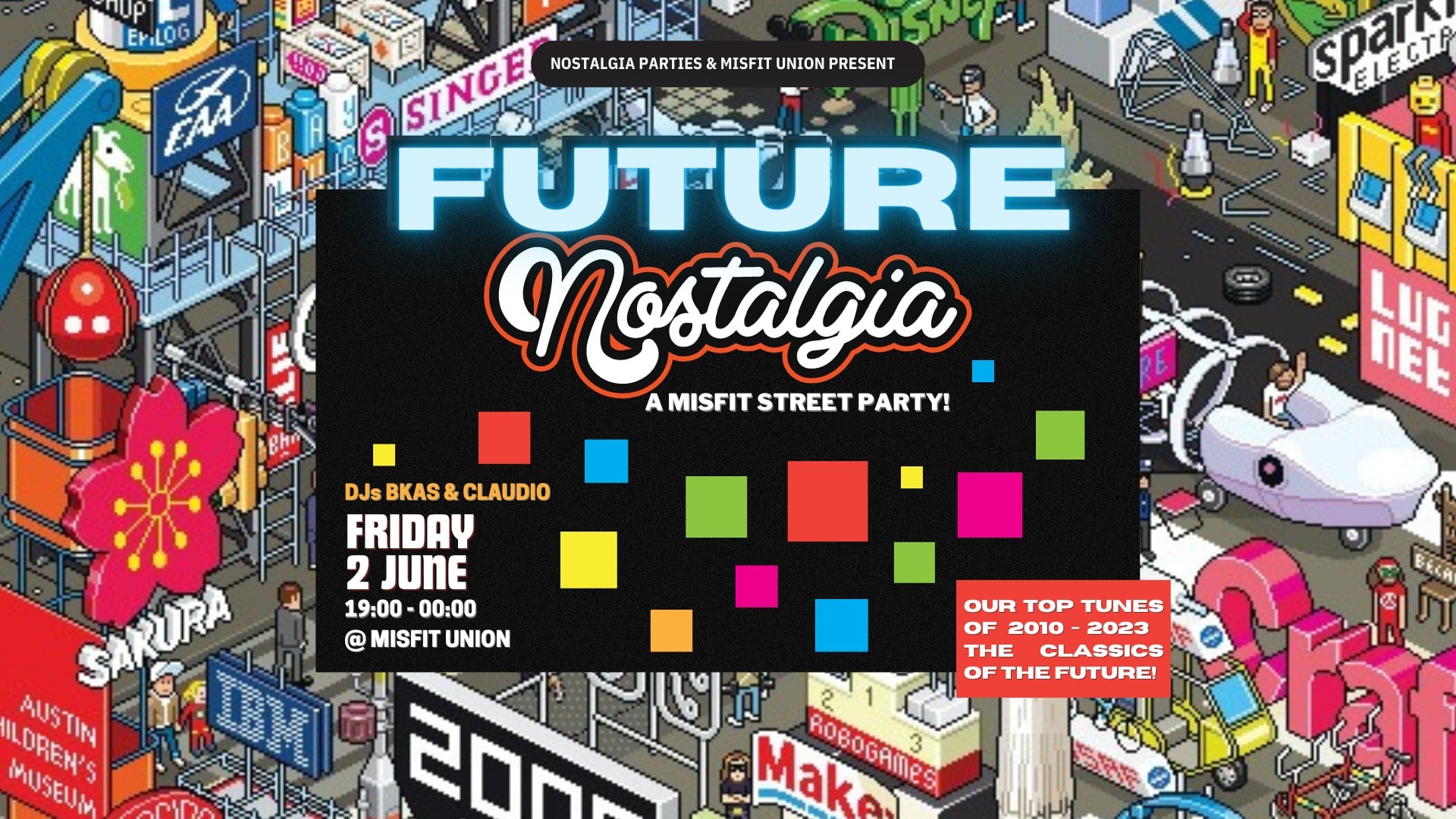image ‘Future Nostalgia’ Misfit Street Party