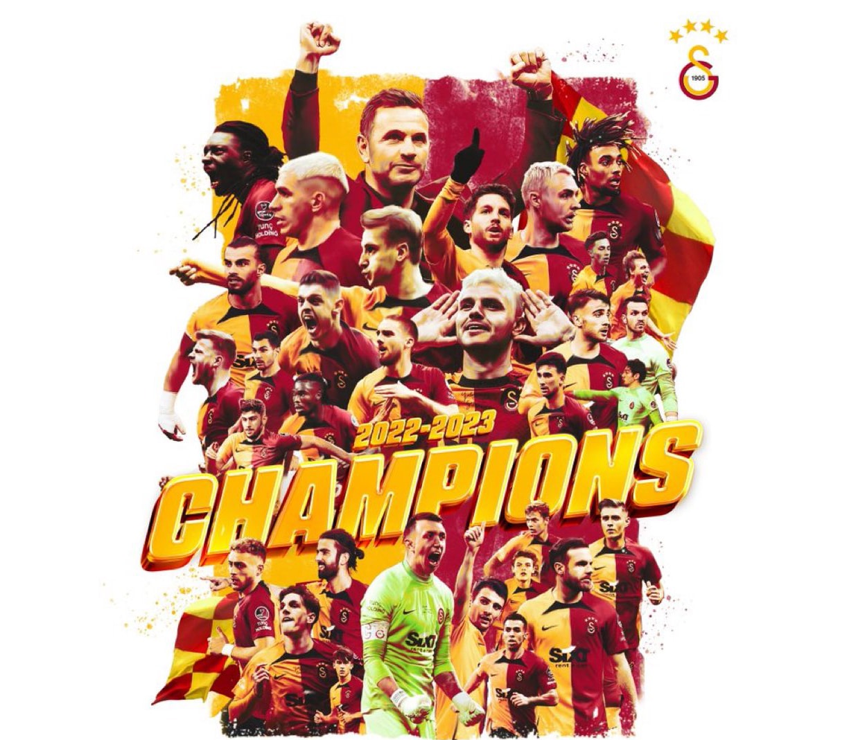image Galatasaray clinch 23rd Turkish league title