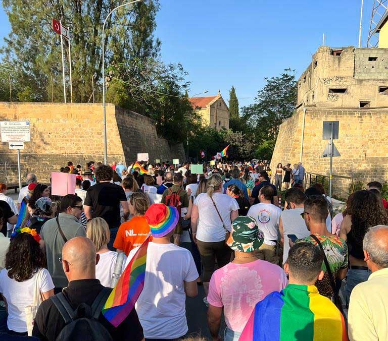 image Hundreds take part in Pride parade in Nicosia
