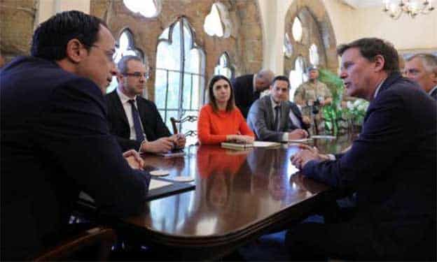 image President, Unficyp head to review Cyprob efforts in light of Turkish elections