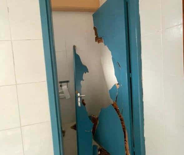 image Two more schools vandalised by football hooligans [Photos]