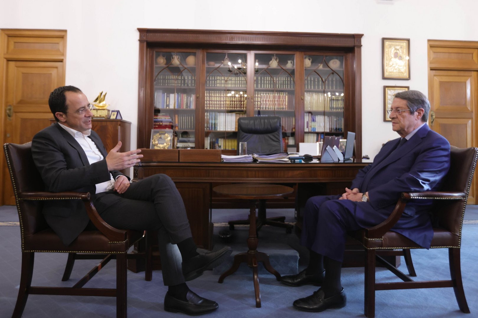 image Anastasiades lambasts Christodoulides in podcast interview