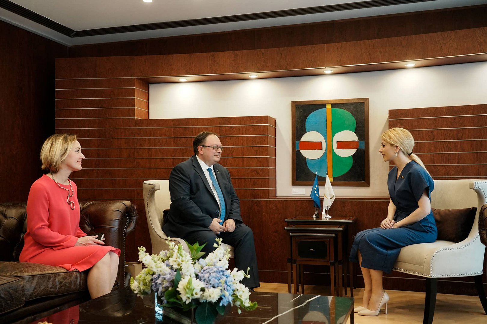 image Annita Demetriou reaffirms Cyprus’ support for Ukraine