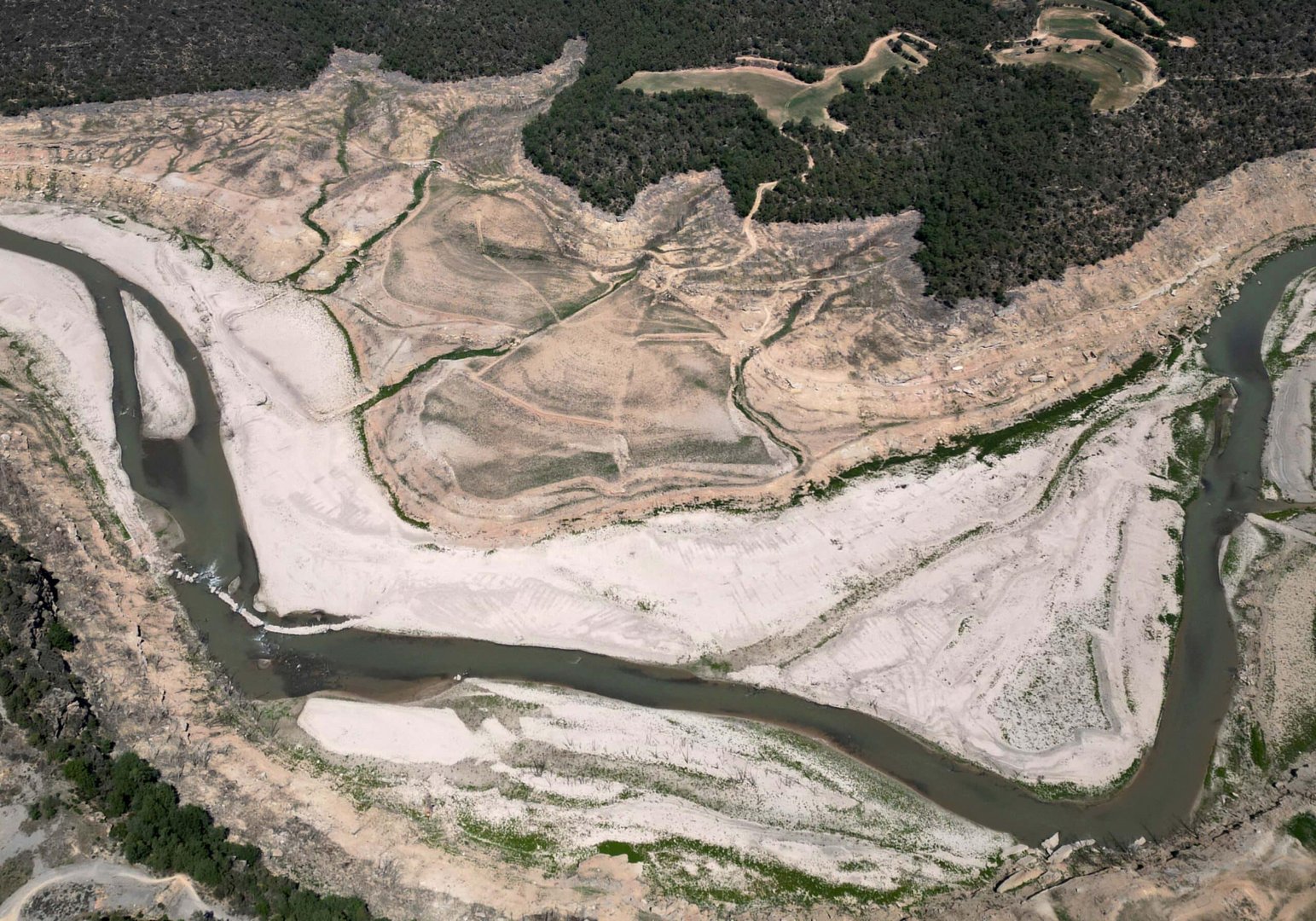 file photo: drought impact on spain's reservoirs after warmest april on record
