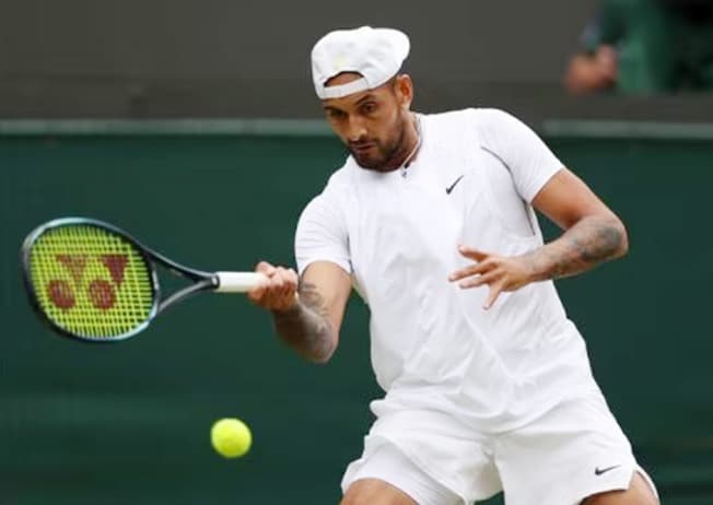 image Kyrgios to miss French Open after hurting foot during robbery