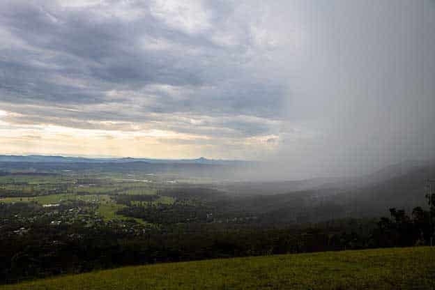 image Today&#8217;s weather: Partly clear, showers after noon