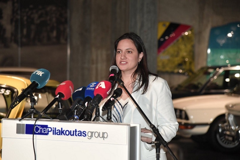 May 2023 Char. Pilakouta Group event showcasing support for Agia Skepi therapeutic community. Pilakouta Group Head of Business Development Klelia Pilakouta