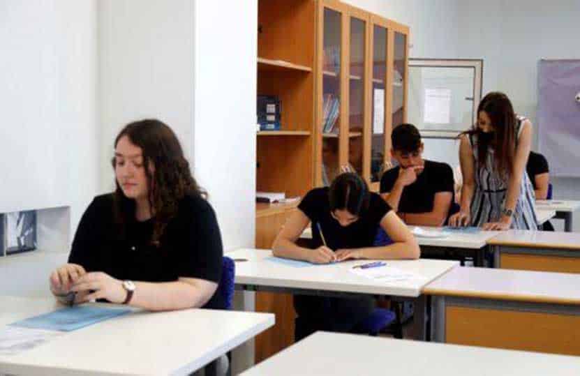 image Exams start at lyceums and technical schools
