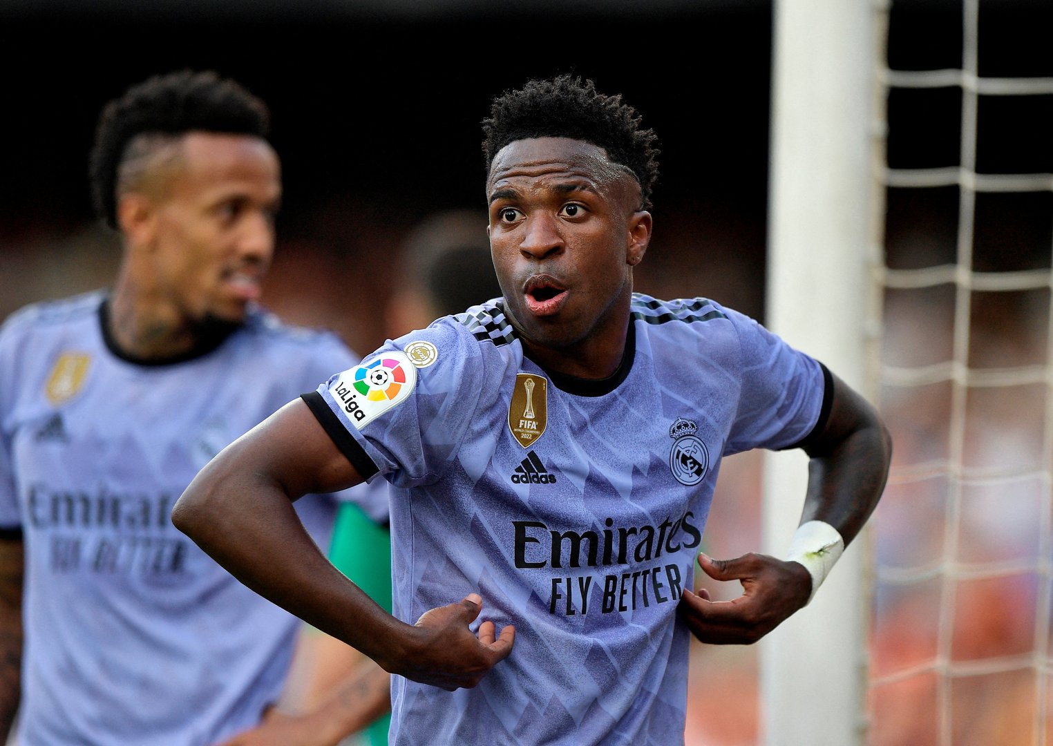 image Vinicius Jr calls LaLiga and Spain racist for chants after sending-off