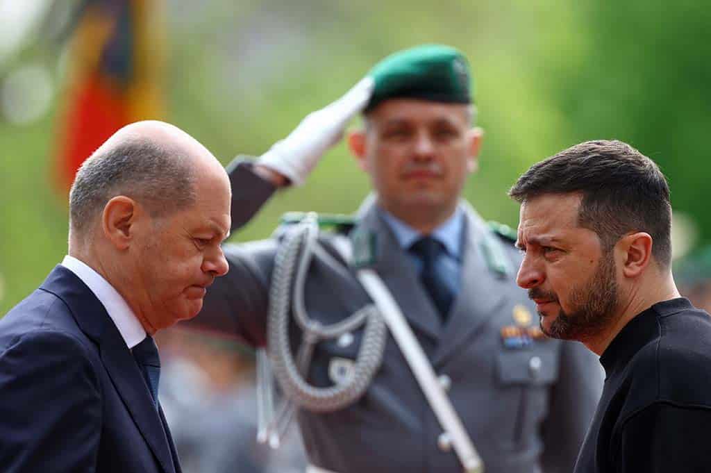 image Ukraine&#8217;s Zelenskiy thanks Germany for &#8216;fantastic solidarity&#8217; in visit