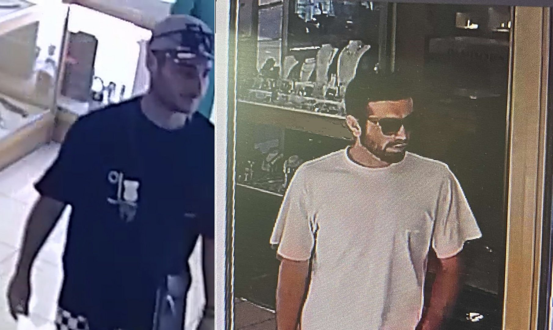image Police search for jewellery store thieves