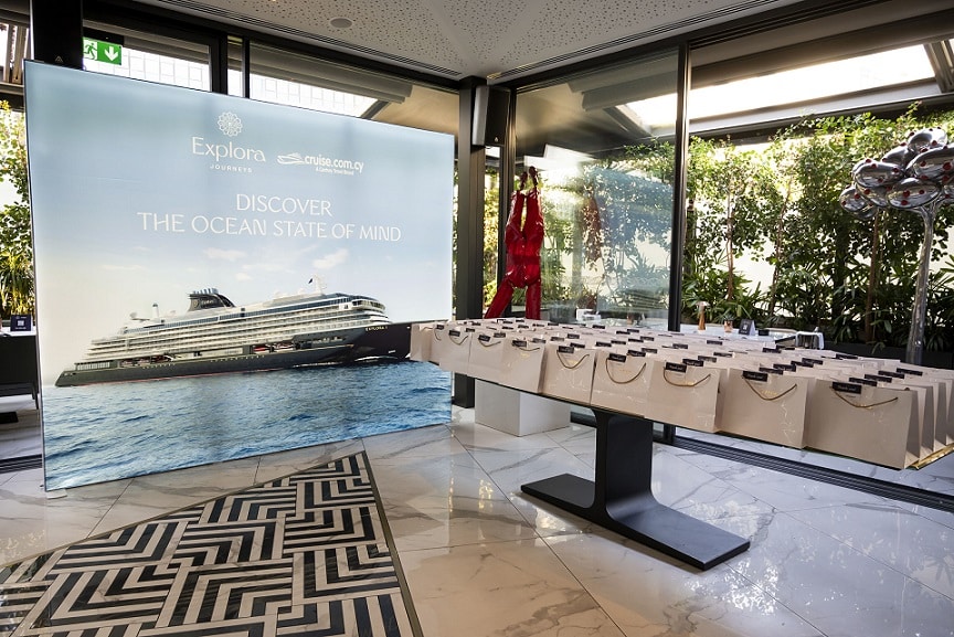 Explora Journeys-Century Travel Group launch event June 20, 2023