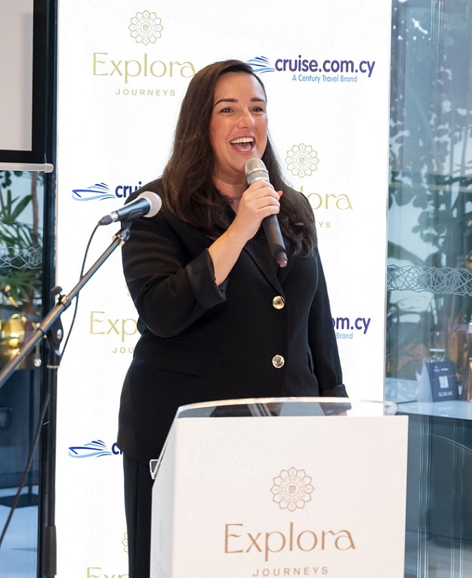 Suzanne Kochen Director of Sales for Explora Journeys
