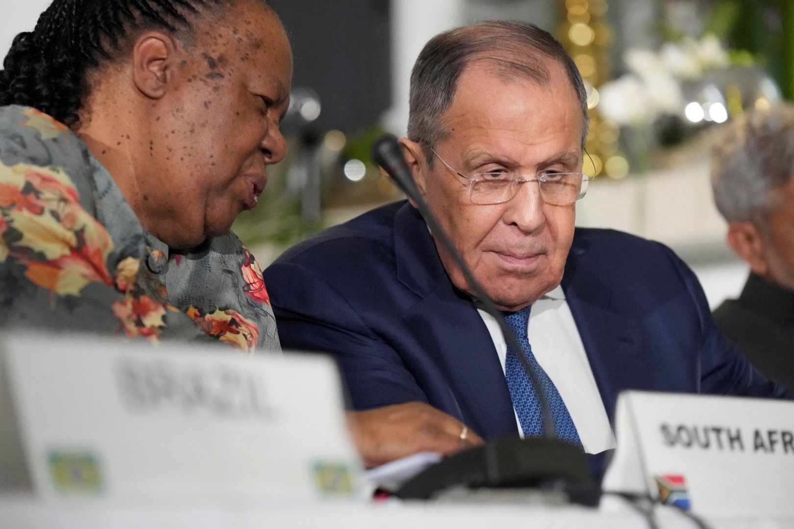 image BRICS ministers put on show of strength as Putin arrest warrant looms large