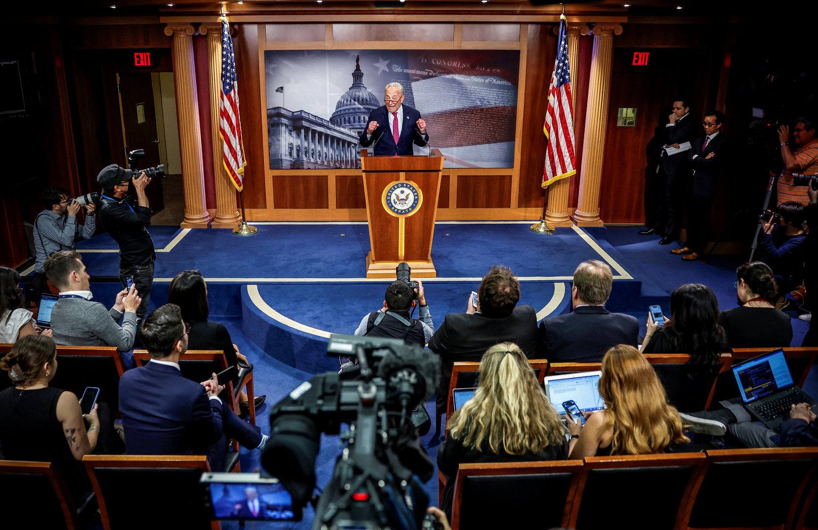 image US Congress averts historic default, approves debt-limit suspension