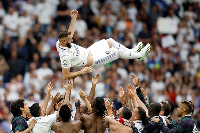 image Benzema bids farewell to Real Madrid as he heads to Saudi Arabia