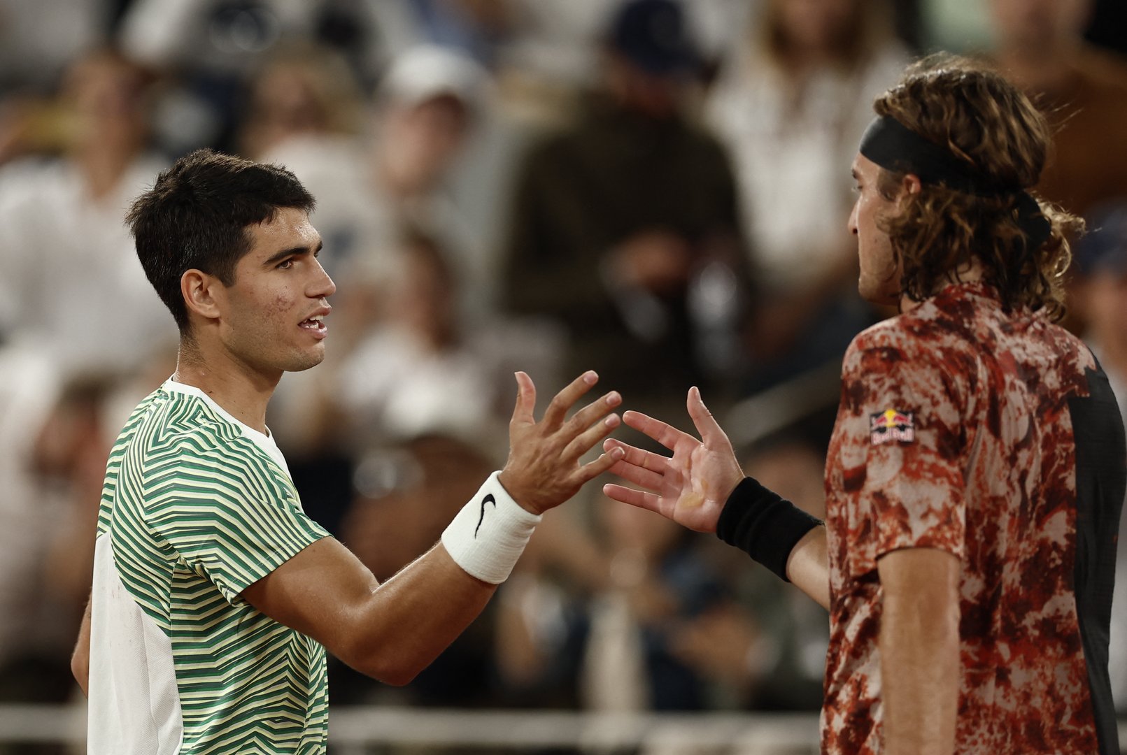 image One of my best matches says Alcaraz while Tsitsipas blames nap and &#8216;sleeping pills&#8217; for his mauling
