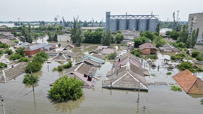 image Putin accuses Ukraine of destroying the Kakhovka Dam at behest of West