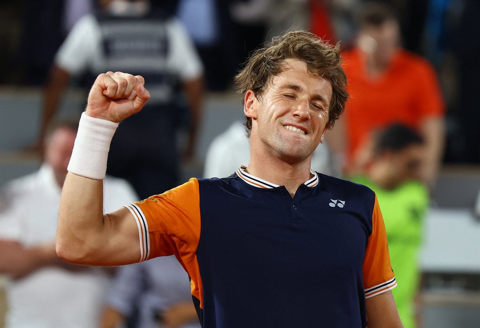 image Ruud battles past Rune again to book French Open last four spot