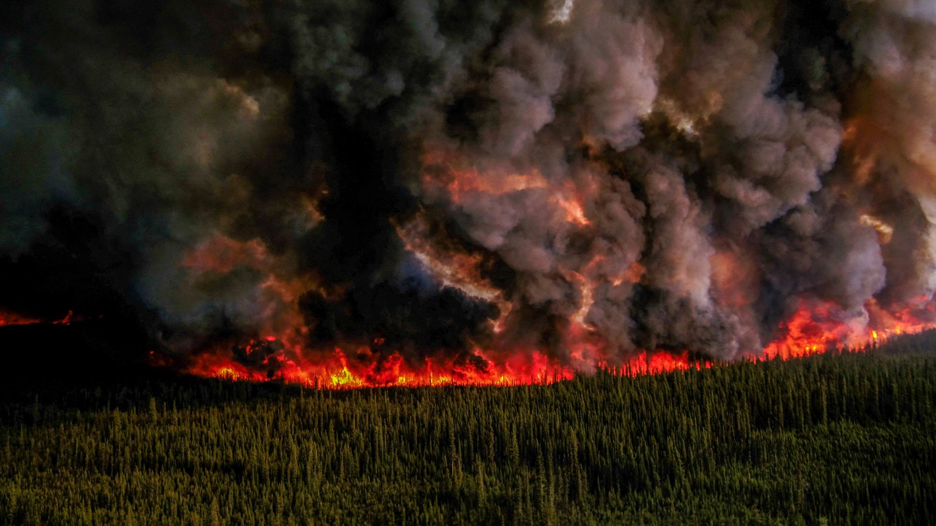 image Wildfires spread in British Columbia, Quebec sees signs of progress