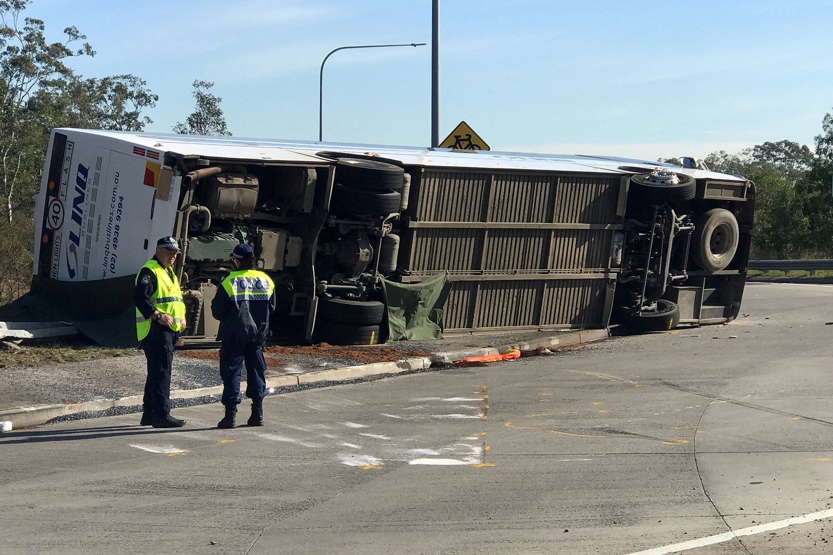 image Driver charged after Australia&#8217;s worst bus accident in decades kills 10 wedding guests (Update)