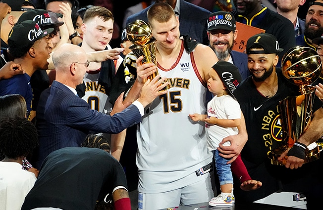image Nuggets beat Heat to win first NBA title