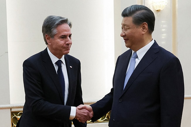 image Xi, Blinken agree to stabilise US-China relations in rare Beijing talks