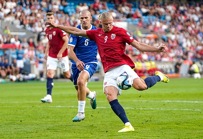 image Haaland double fires Norway to 3-1 win over Cyprus