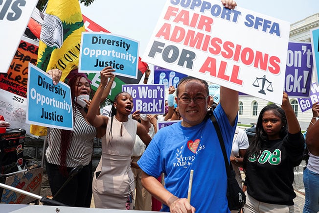 image US Supreme Court rules against race-based college admissions