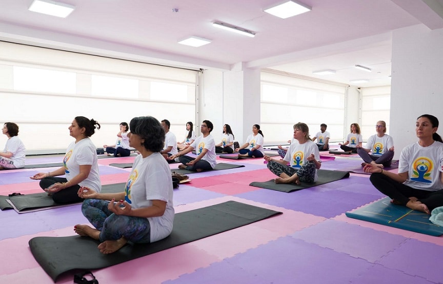 June 19, 2023 International Day of Yoga event at the Indian High Commission complex