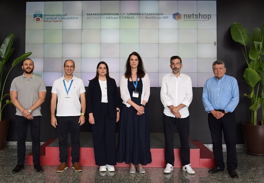 image MoU signed between UCLan Cyprus and NetShop ISP