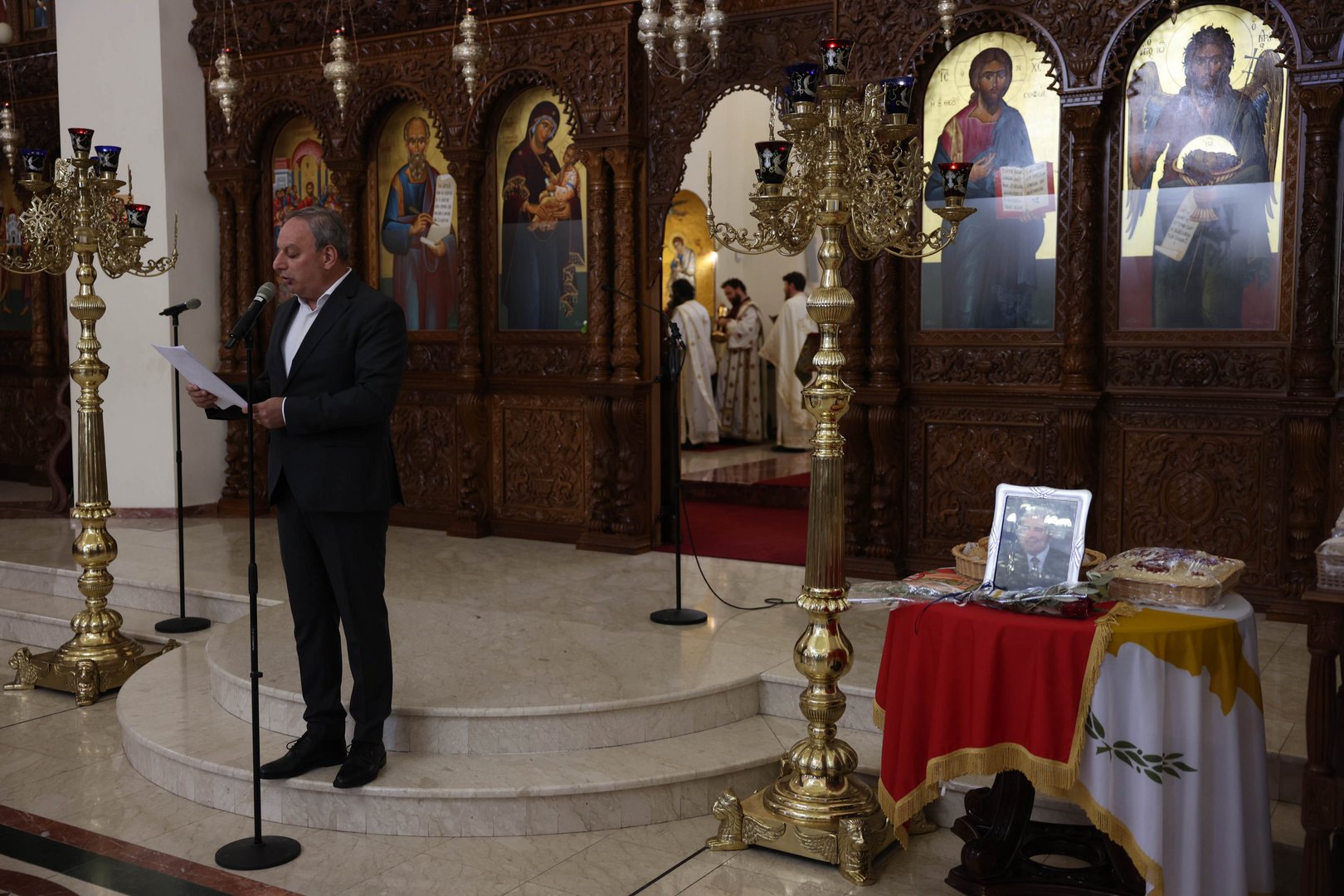 image Christofias should be honoured by the state, Akel says at memorial