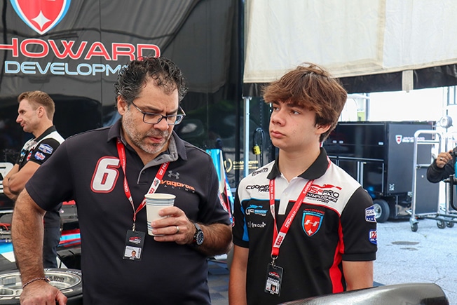 image Cypriot teen Papasavas ready for Grand Prix of Mid-Ohio