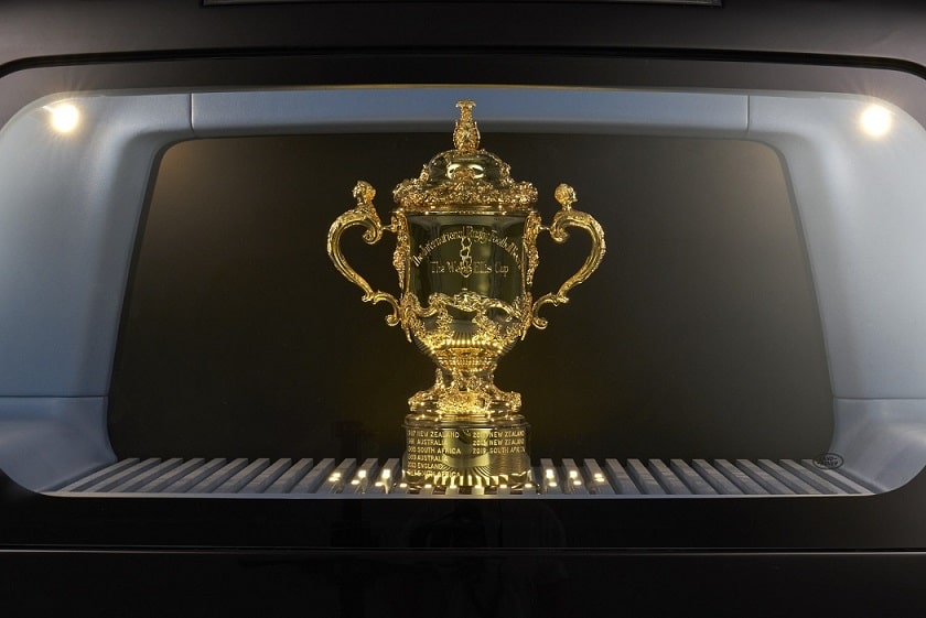 image Defender 110 tour showcases Rugby World Cup Trophy